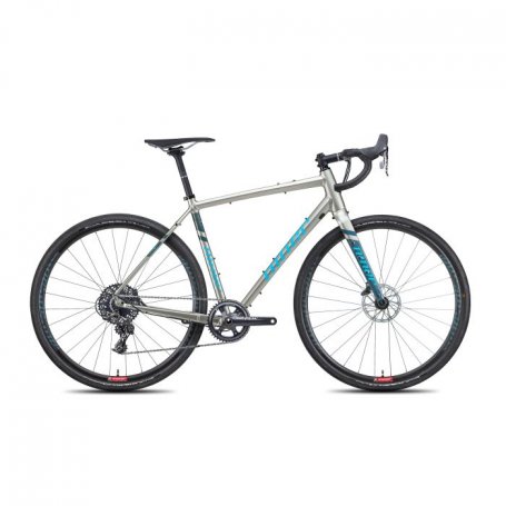 Pre-Venta Bicicleta Gravel NINER RLT 9 Aluminio 2 Star Grey Sky Blue (53 CTMS)